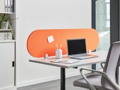 Skrivebordsdeler SPARKY 160 x 40 cm Orange
