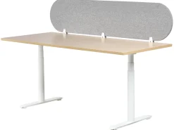 Skrivebordsdeler SPARKY 180 x 40 cm Lysegrå