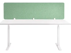 Skrivebordsdeler SPLIT 180 x 50 cm Grøn