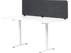 Skrivebordsdeler SPLIT 180 x 50 cm Mørkegrå
