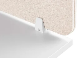 Skrivebordsdeler WALLY 120 x 40 cm Beige