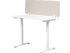 Skrivebordsdeler WALLY 120 x 40 cm Beige