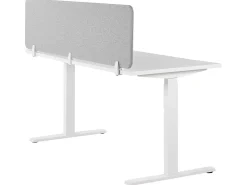 Skrivebordsdeler WALLY 180 x 40 cm Lysegrå