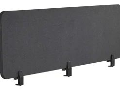 Skrivebordsdeler WALLY 180 x 40 cm Mørkegrå