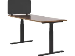 Skrivebordsdeler WALLY 160 x 40 cm Mørkegrå