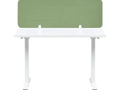 Skrivebordsdeler ZIGGY 120 x 40 cm Grøn