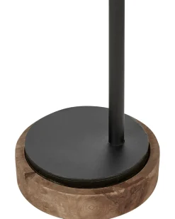 Skrivebordslampe KOLAR Mangotræ Mørkebrun