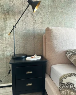 Skrivebordslampe PINKEEN Metal Sort