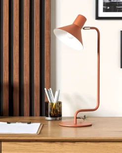 Skrivebordslampe RIMAVA Justerbar Metal Orange