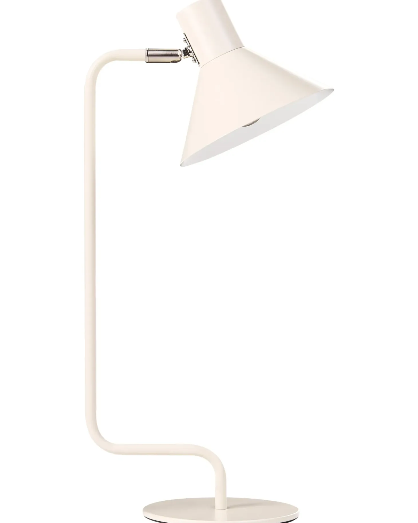 Skrivebordslampe RIMAVA Metal Cremehvid