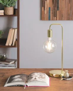Skrivebordslampe SAVENA Metal Guld