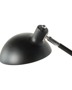 Skrivebordslampe MERAMEC Justerbar Metal Sort