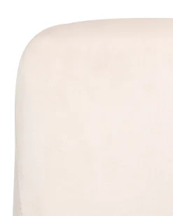 Skrivebordsstol ALTONA Velour Cremehvid