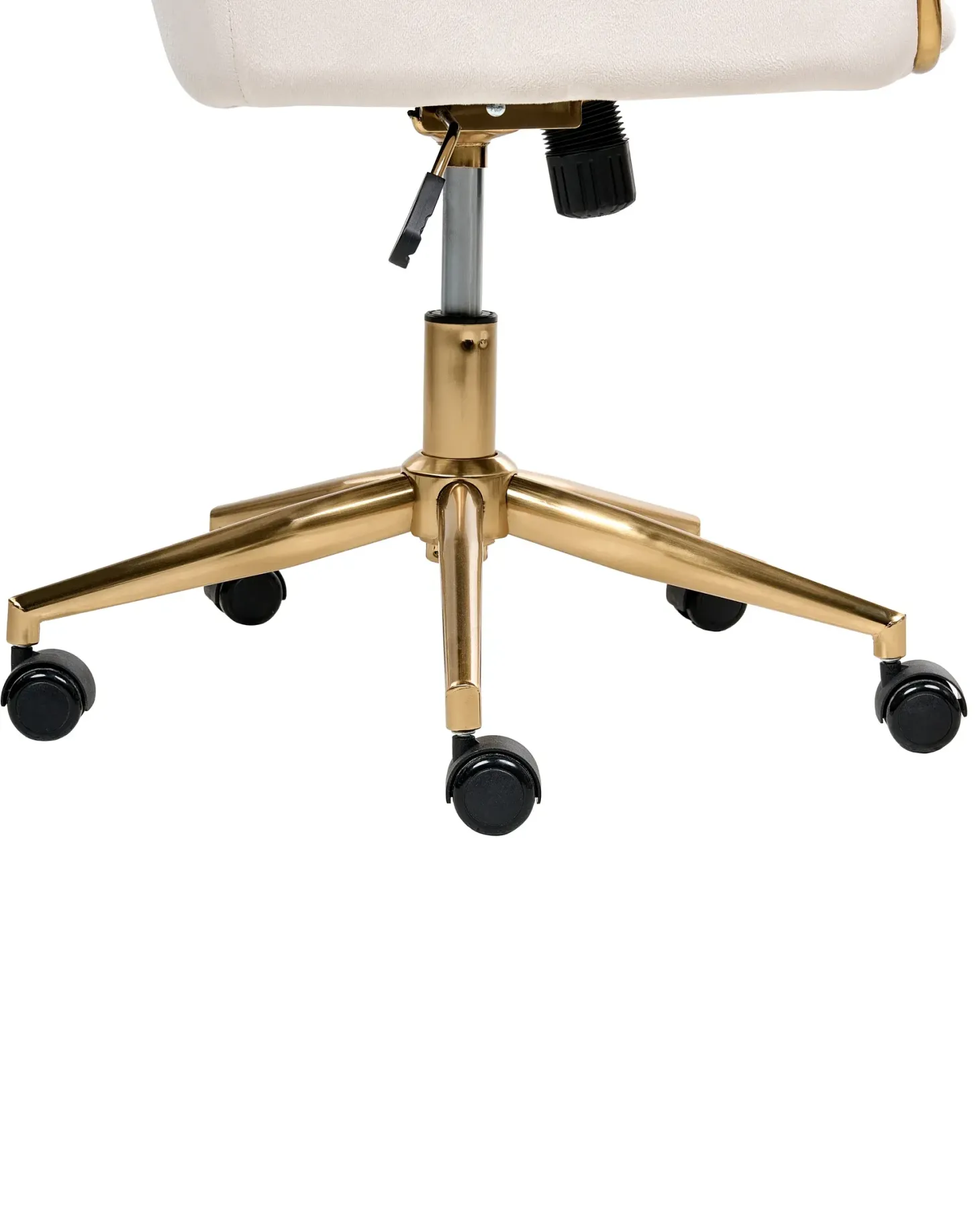 Skrivebordsstol ALTONA Velour Cremehvid