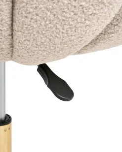 Skrivebordsstol ANNABELLE Boucle Beige