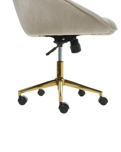 Skrivebordsstol BARDSDALE Velour Lys Beige