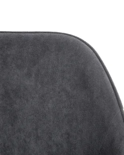 Skrivebordsstol BARDSDALE Velour Mørkegrå