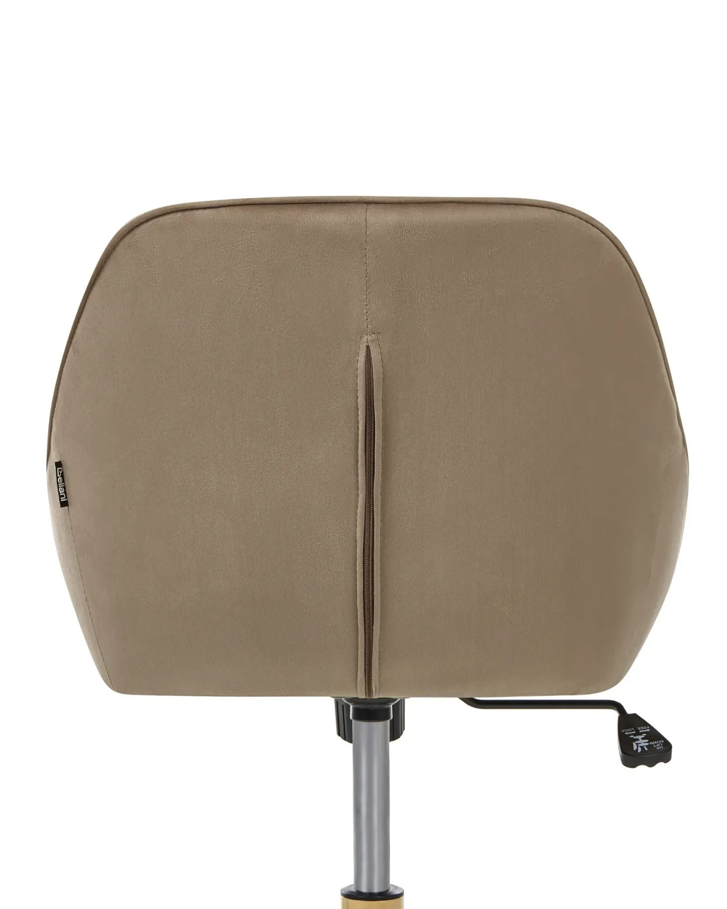 Skrivebordsstol BARDSDALE Velour Brun
