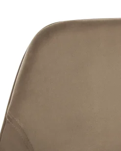 Skrivebordsstol BARDSDALE Velour Brun