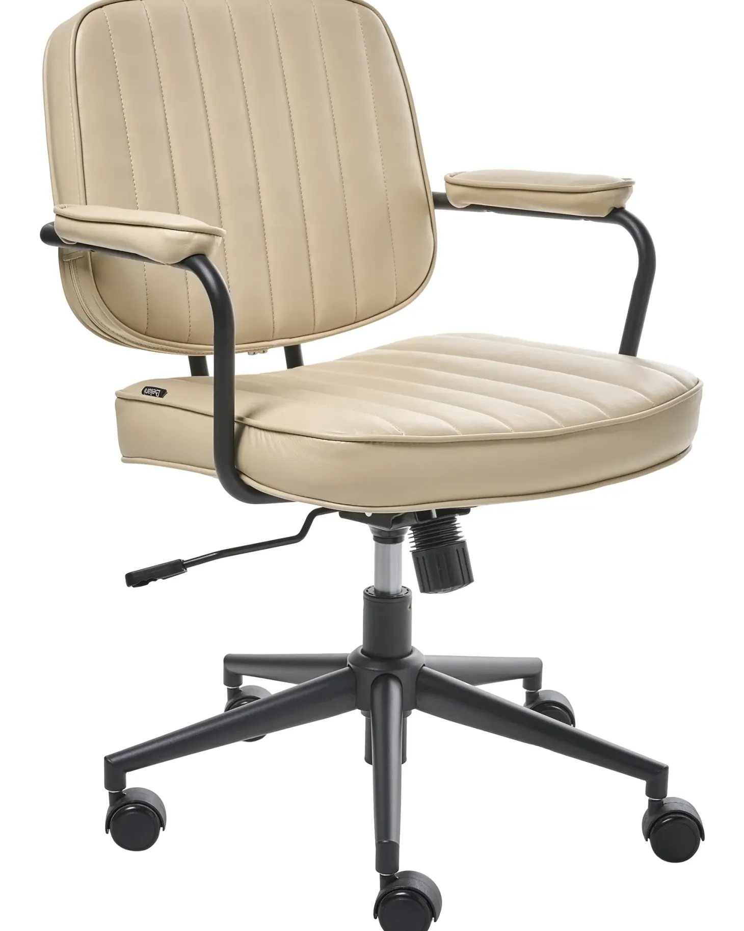 Skrivebordsstol BERNE Kunstlæder Beige