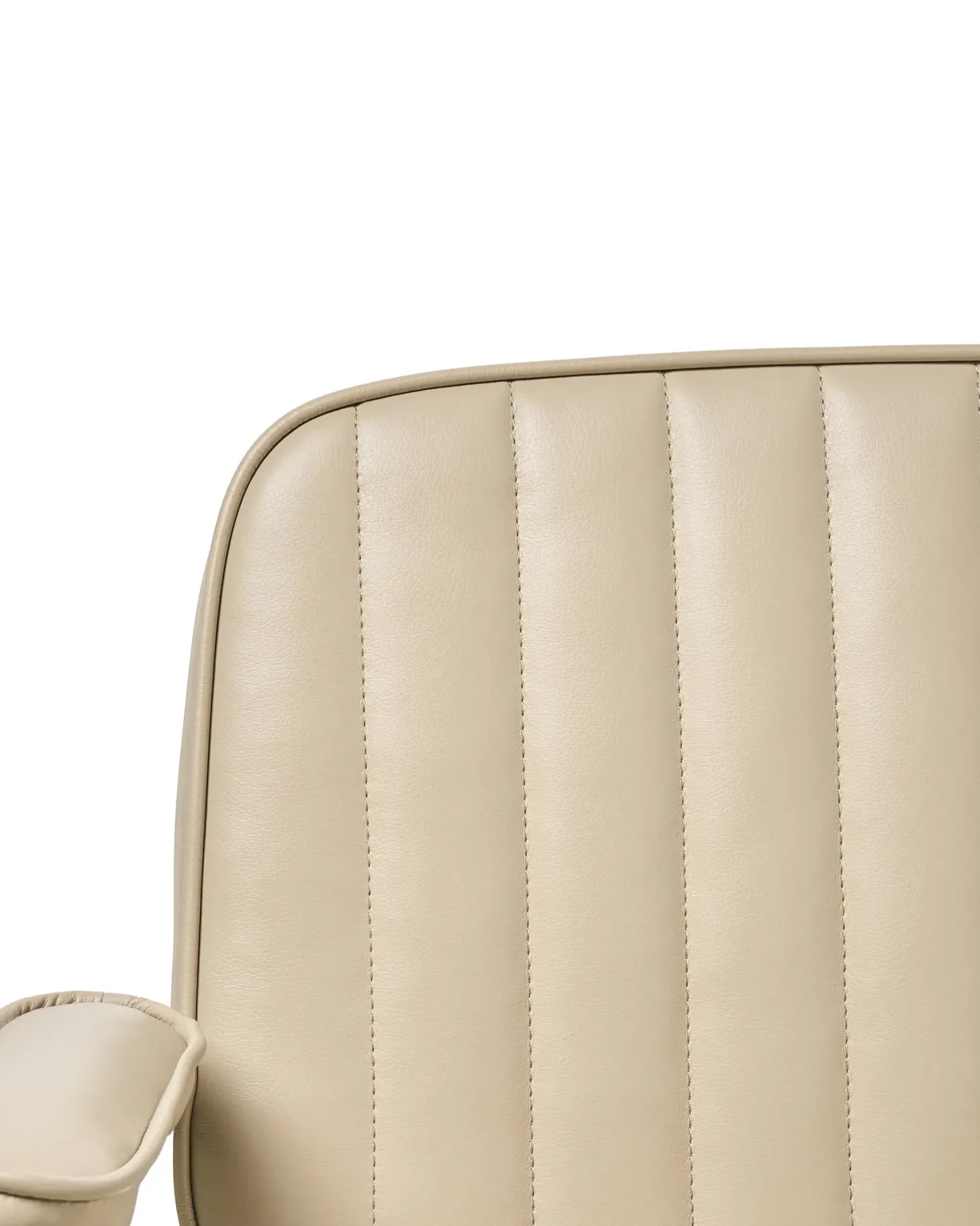 Skrivebordsstol BERNE Kunstlæder Beige