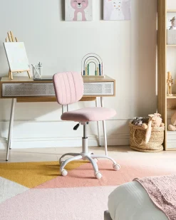 Skrivebordsstol BUBBLY Lyserød