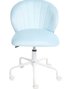 Skrivebordsstol CHEERFUL Velour Himmelblå