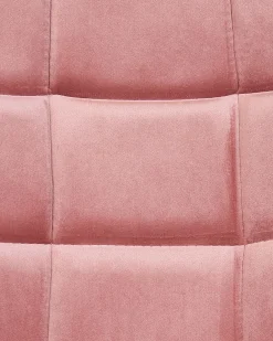 Skrivebordsstol LABELLE Velour Lyserød