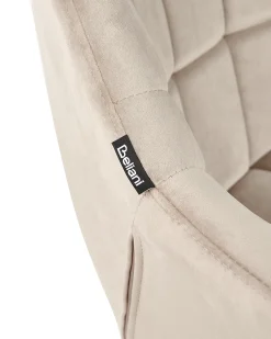 Skrivebordsstol LABELLE Velour Beige