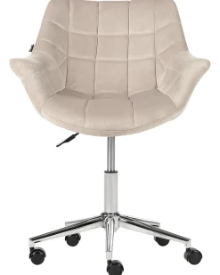 Skrivebordsstol LABELLE Velour Beige