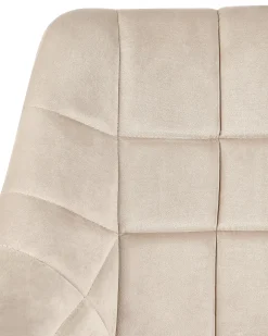 Skrivebordsstol LABELLE Velour Beige