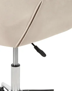 Skrivebordsstol LABELLE Velour Beige
