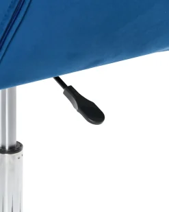Skrivebordsstol LABELLE Velour Navy Blå