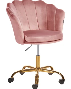 Skrivebordsstol MONTICELLO Velour Lyserød