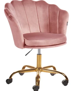 Skrivebordsstol MONTICELLO Velour Lyserød