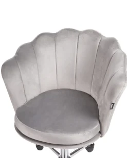 Skrivebordsstol MONTICELLO Velour Grå
