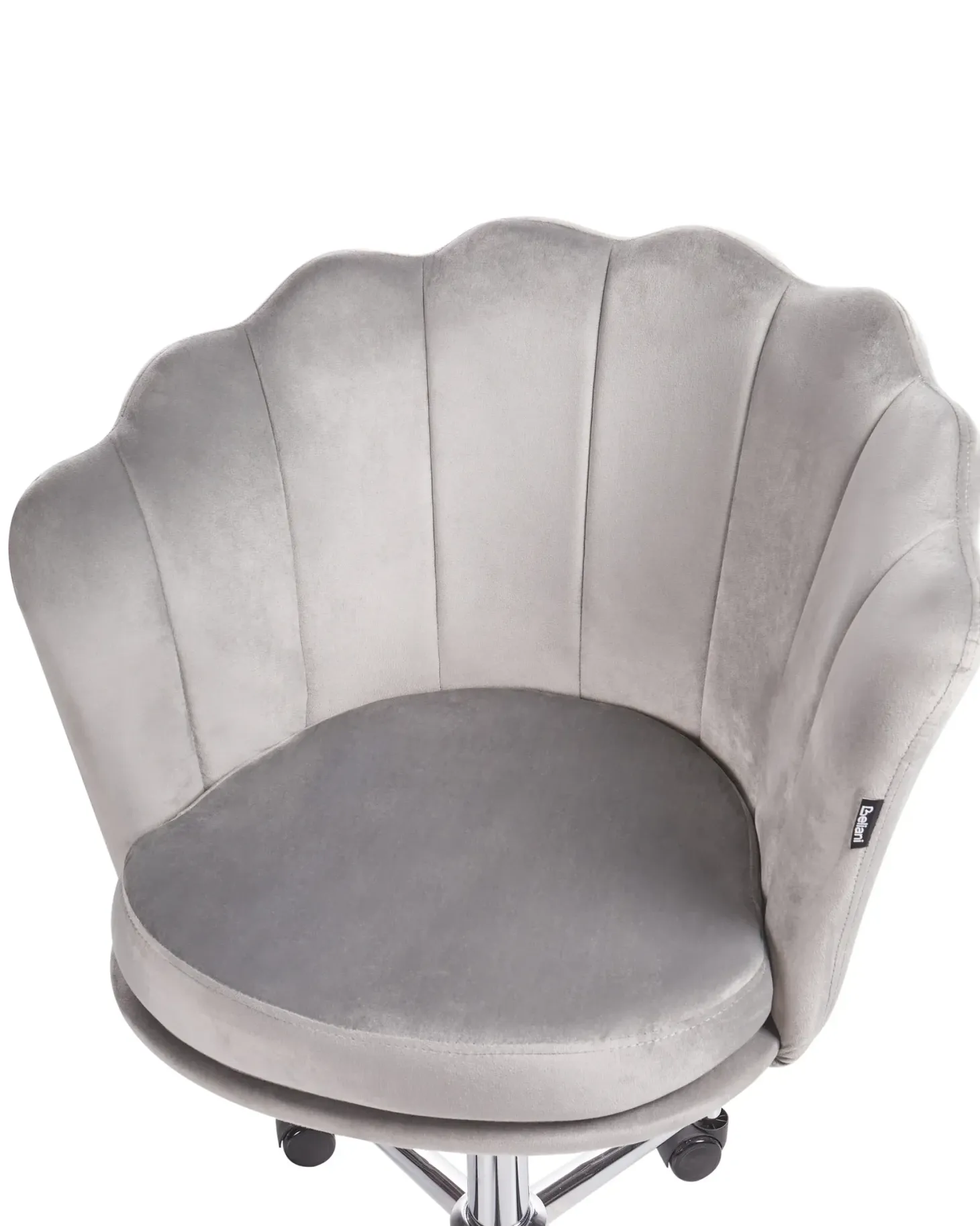 Skrivebordsstol MONTICELLO Velour Grå