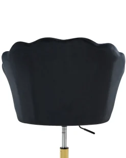 Skrivebordsstol MONTICELLO Velour Sort