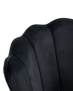 Skrivebordsstol MONTICELLO Velour Sort