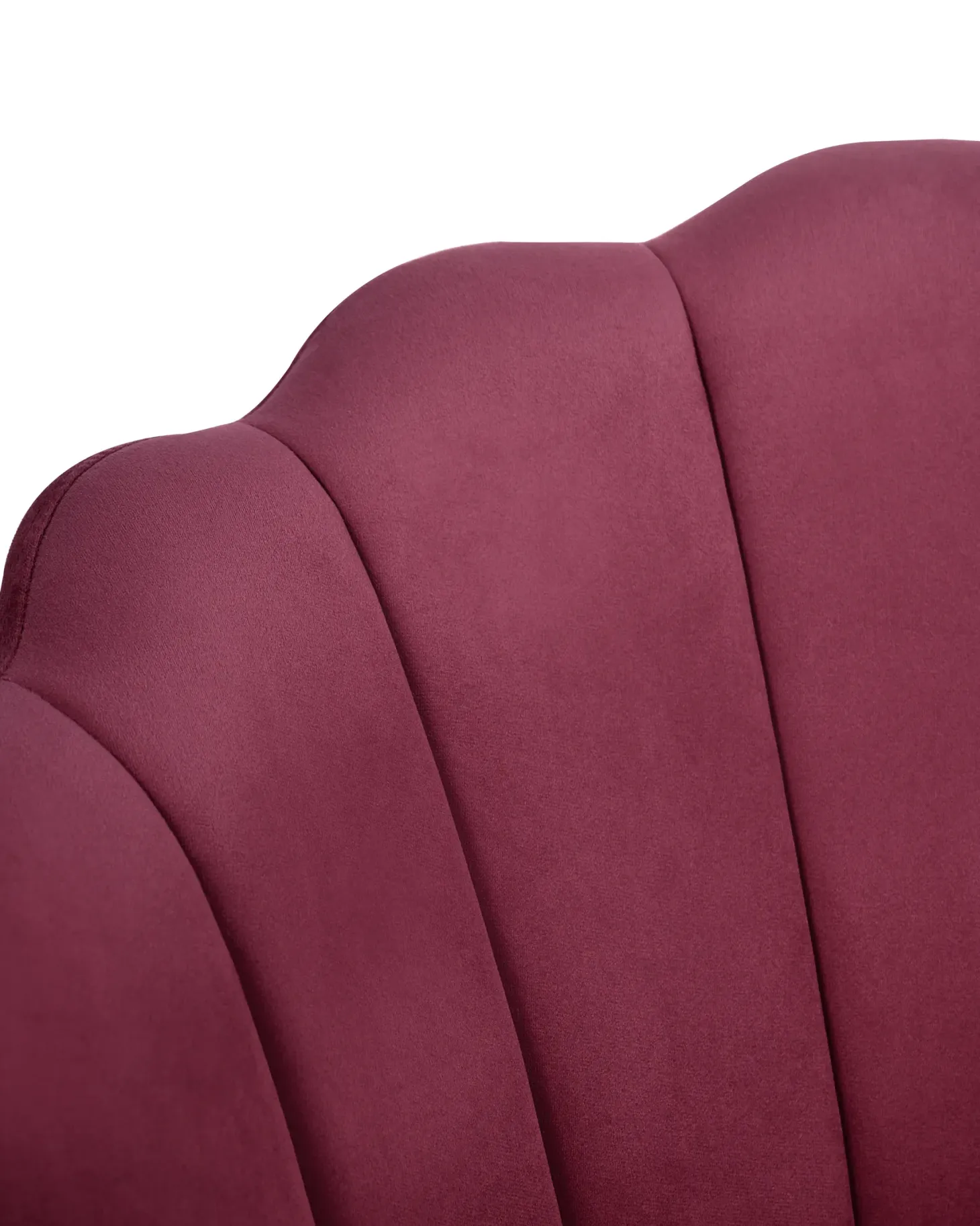 Skrivebordsstol MONTICELLO Velour Bordeaux