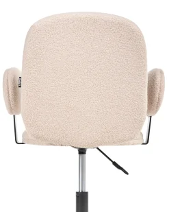 Skrivebordsstol MORAGA Boucle Beige