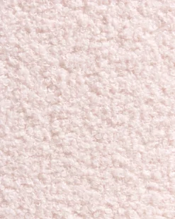 Skrivebordsstol MORAGA Boucle Pastellrosa