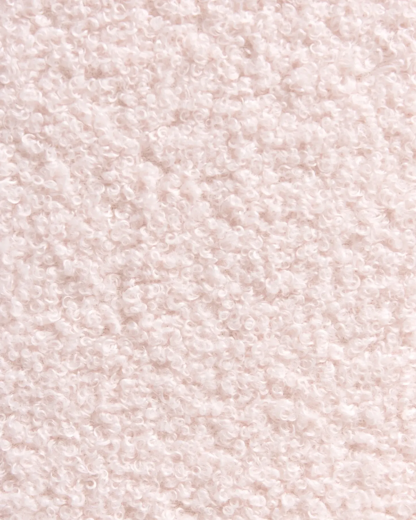 Skrivebordsstol MORAGA Boucle Pastellrosa