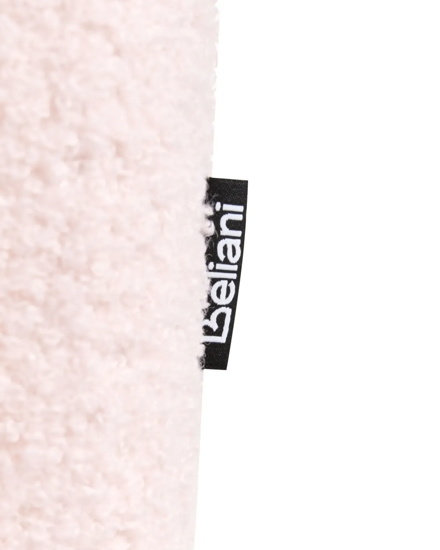 Skrivebordsstol MORAGA Boucle Pastellrosa