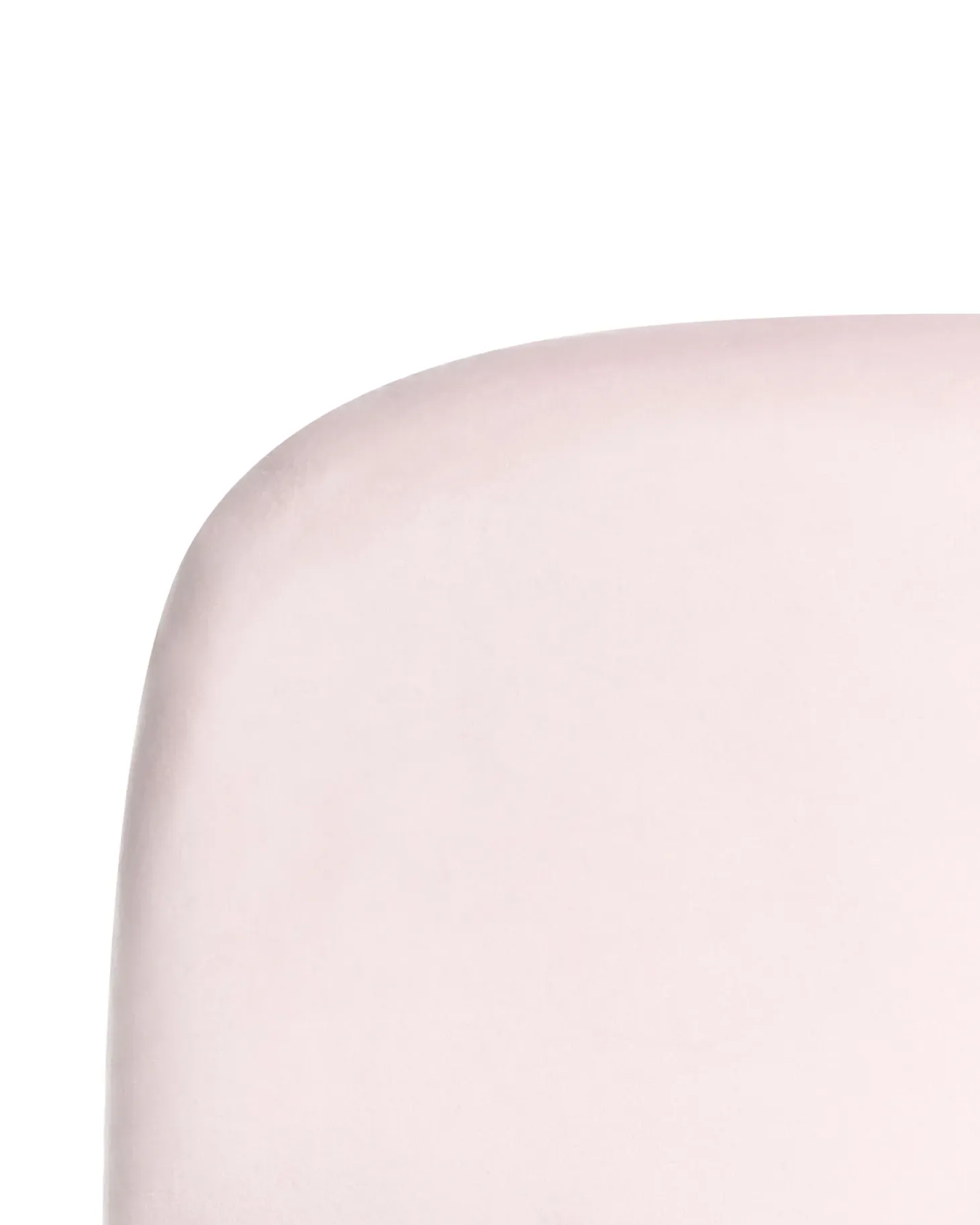Skrivebordsstol MORAGA Velour Pastellrosa