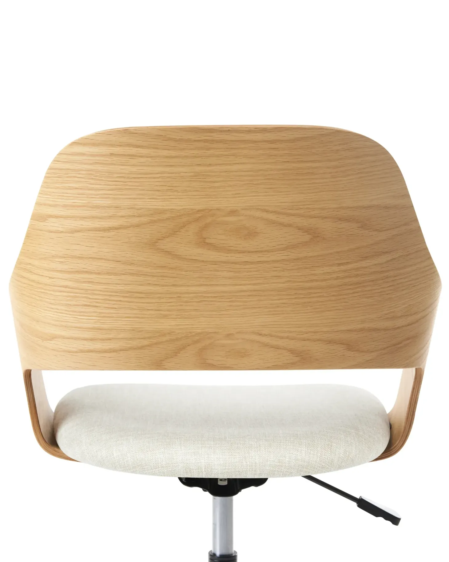 Skrivebordsstol NOVATO Kunstlinned Lys Beige