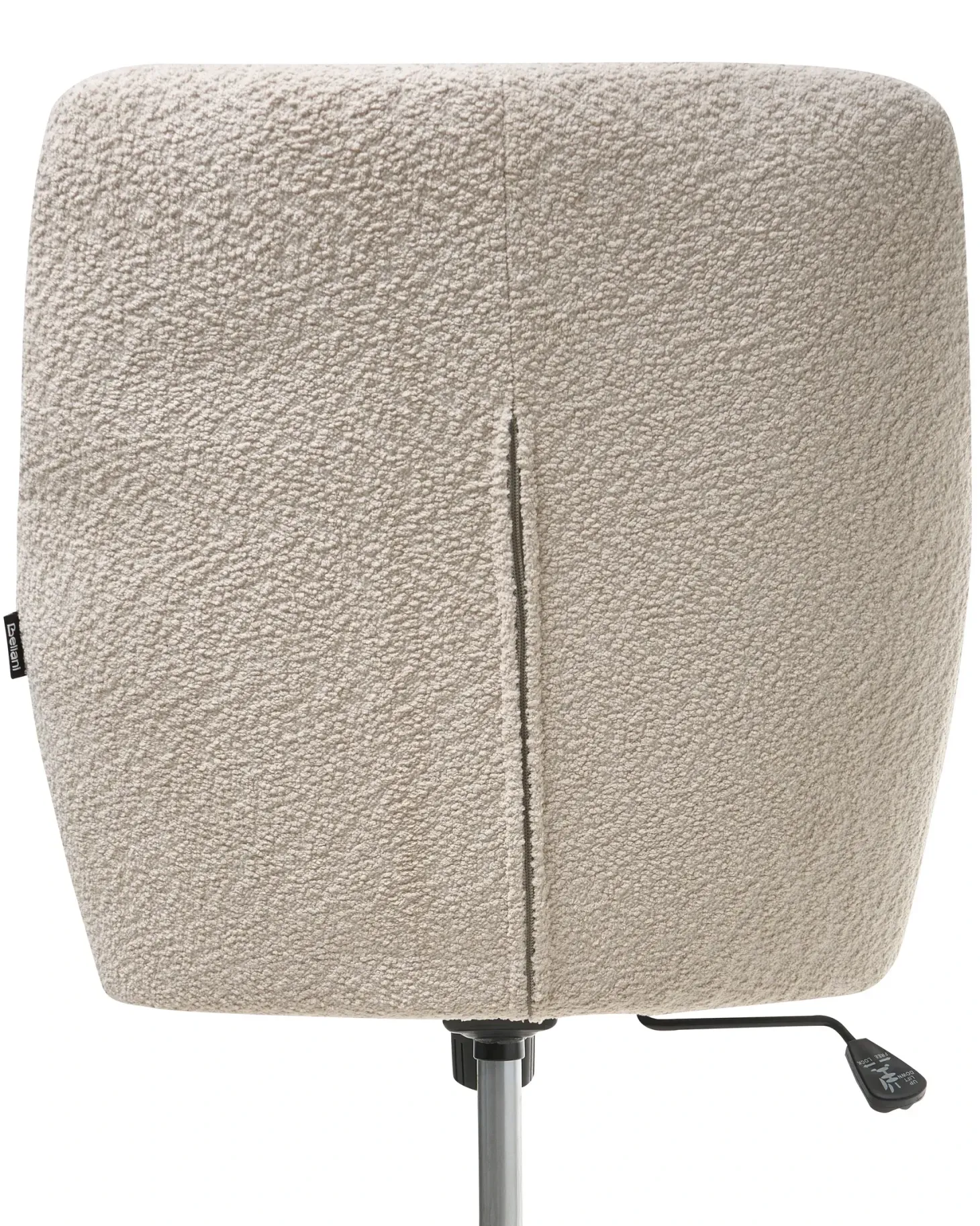Skrivebordsstol PALMDALE Boucle Lys Beige