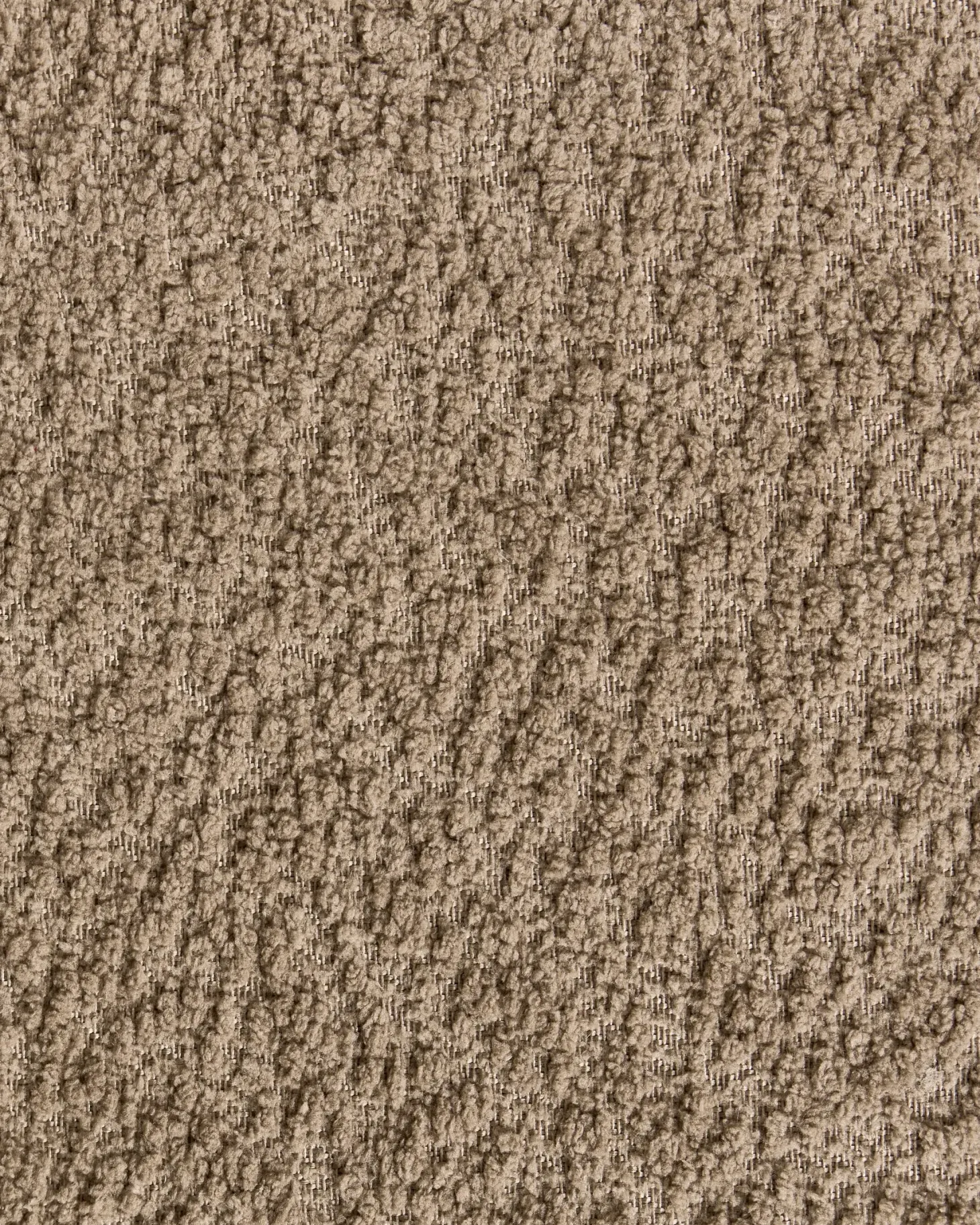 Skrivebordsstol PALMDALE Boucle Lysebrun