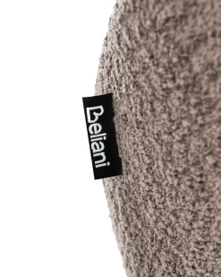 Skrivebordsstol PALMDALE Boucle Mørkebrun