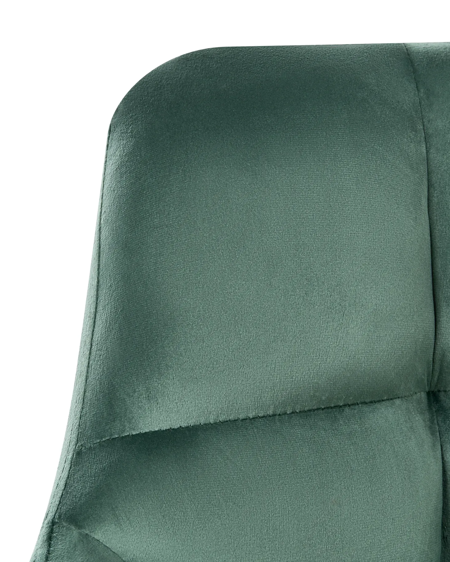 Skrivebordsstol PALMDALE Velour Mørkegrøn